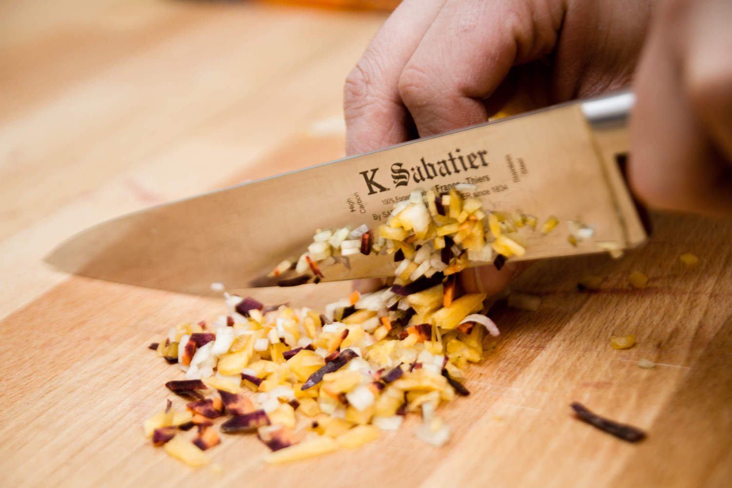 K sabatier kitchen knife